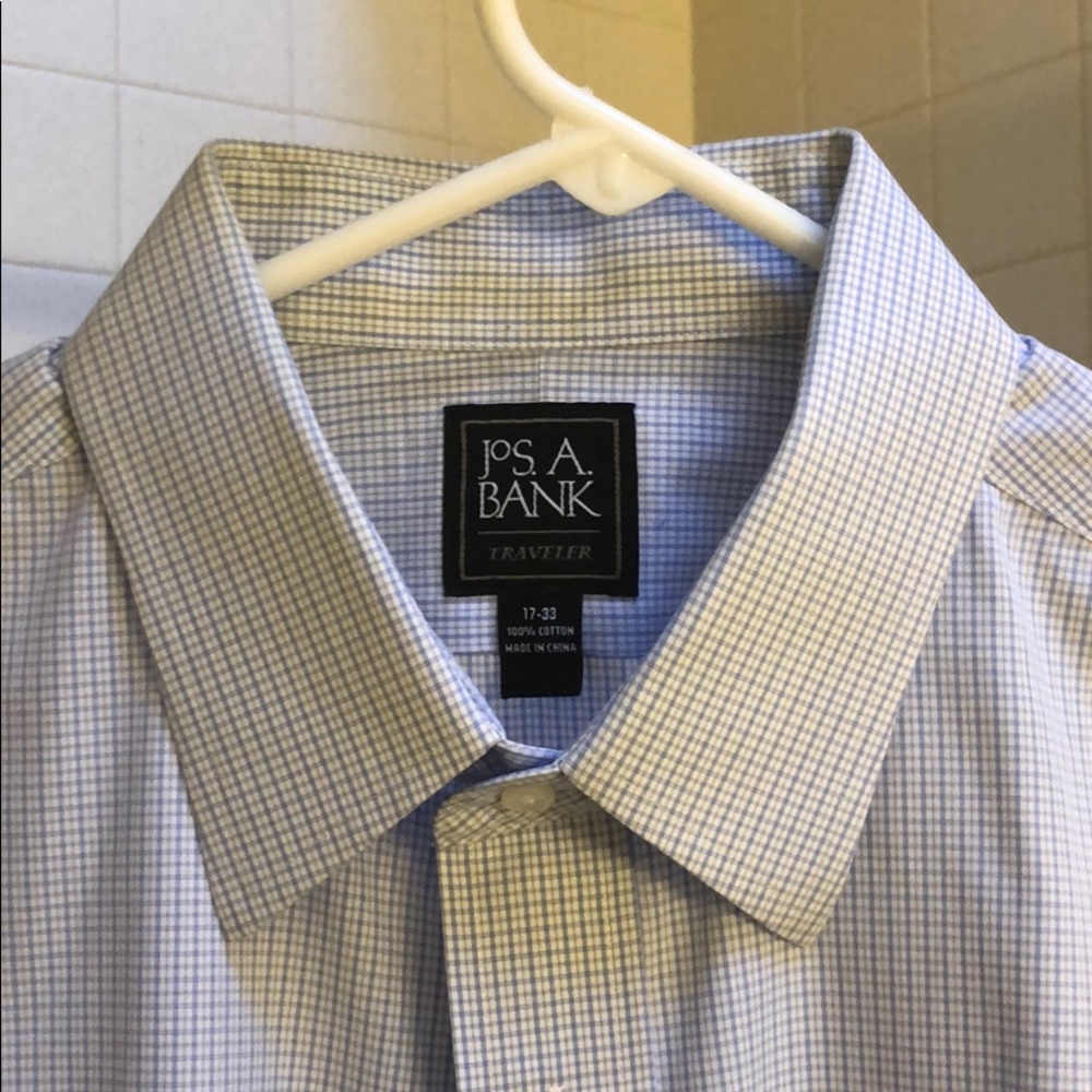 Joseph A. Bank traveler men’s shirt 17/33